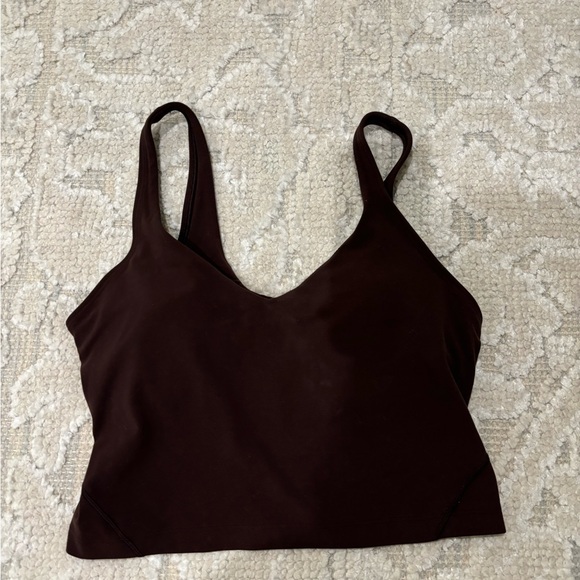 lululemon athletica Dark Brown Align Top - Picture 1 of 2